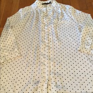 Poke-a-dot blouse